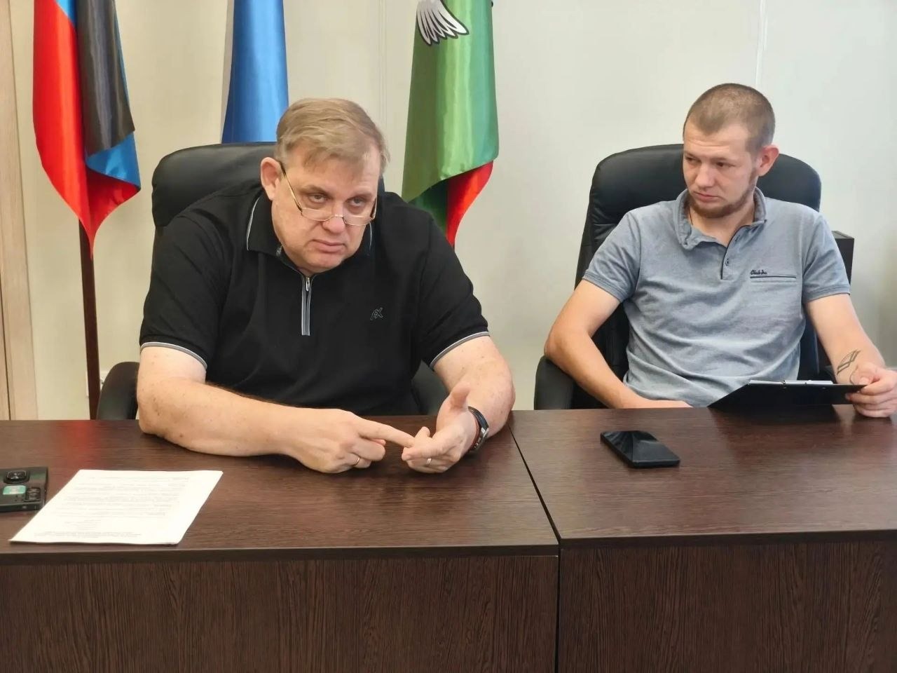 Представитель Общественного совета посетил встречу горловчан с заместителем главы города.