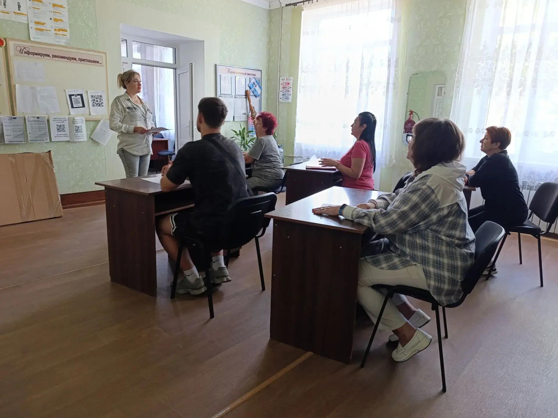 В Центрально-Городском районе Горловки прошли встречи лидеров общественного мнения с жителями.